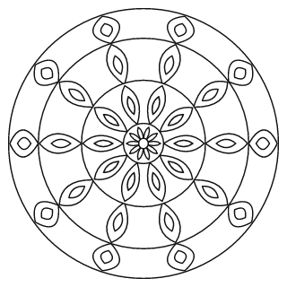 Easy Mandala #1