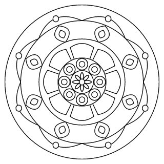 Easy Mandala #11