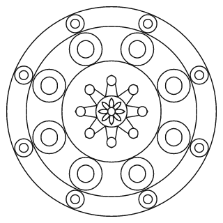 Easy Mandala #18