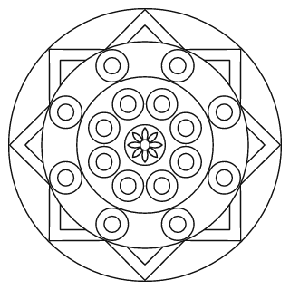 Easy Mandala #24