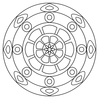 Easy Mandala #26