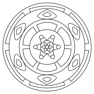 Easy Mandala #28