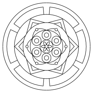 Easy Mandala #37