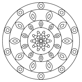 Easy Mandala #5
