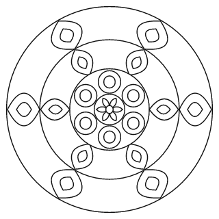 Easy Mandala #59