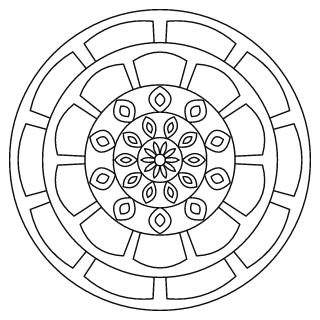 Easy Mandala #6