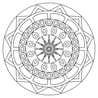 Medium Mandala #20
