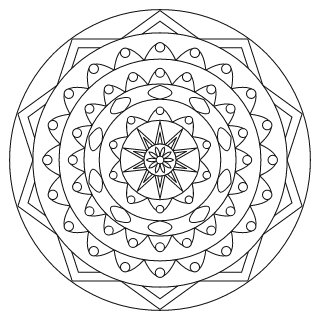 Medium Mandala #23