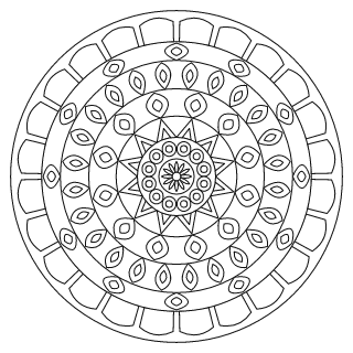 Medium Mandala #30
