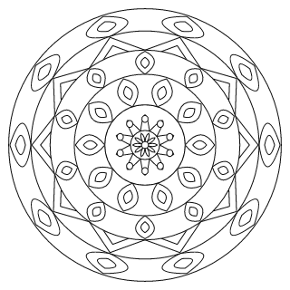 Medium Mandala #35