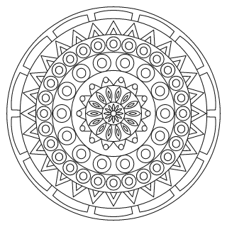 Medium Mandala #38