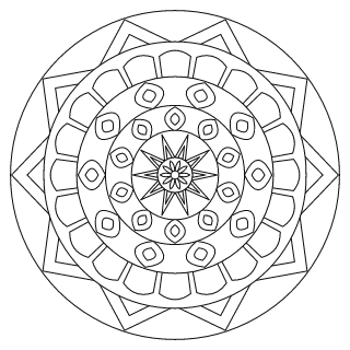 Medium Mandala #45