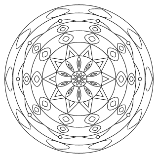 Medium Mandala #48