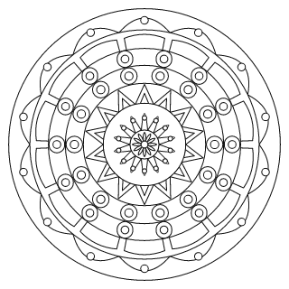 Medium Mandala #9